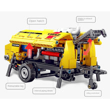 Load image into Gallery viewer, 2021PCS MOC Technic Static Concrete Mixer Truck Model Toy Building Block Brick Gift Kids DIY Compatible Lego