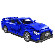 Load image into Gallery viewer, 488PCS MOC Technic Speed Pull Back GTR R35 JDM Racing Sports Car Model Toy Building Block Brick Gift Kids DIY Compatible Lego 1:18