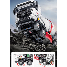 Load image into Gallery viewer, 2021PCS MOC Technic Static Concrete Mixer Truck Model Toy Building Block Brick Gift Kids DIY Compatible Lego