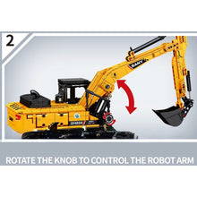 Load image into Gallery viewer, 1022PCS MOC Technic City Construction SANY Excavator Digger SY485H Model Toy Building Block Brick Gift Kids DIY Compatible Lego 1:26