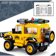 Load image into Gallery viewer, 288PCS MOC Technic Speed Yellow ORV Safari SUV Off Road Vehicle 4x4 Car Figure Model Toy Building Block Brick Gift Kids DIY Compatible Lego