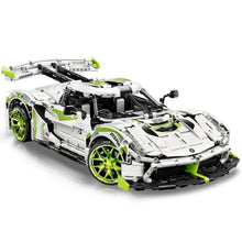 Load image into Gallery viewer, 2021PCS MOC Technic Speed Static Jesko Super Racing Sports Car Model Toy Building Block Brick Gift Kids DIY Compatible Lego 1:10