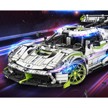 Load image into Gallery viewer, 2021PCS MOC Technic Speed Static Jesko Super Racing Sports Car Model Toy Building Block Brick Gift Kids DIY Compatible Lego 1:10