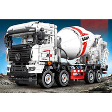 Load image into Gallery viewer, 2021PCS MOC Technic Static Concrete Mixer Truck Model Toy Building Block Brick Gift Kids DIY Compatible Lego