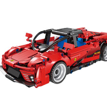 Load image into Gallery viewer, 501PCS MOC Technic Speed Racing Sports Car Pull Back Model Toy Building Block Brick Gift Kids DIY Compatible Lego