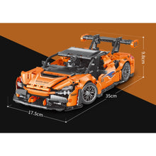 Load image into Gallery viewer, 1074PCS MOC Technic Speed Static Orange 720S Super Racing Sports Car Model Toy Building Block Brick Gift Kids DIY Compatible Lego 1:14