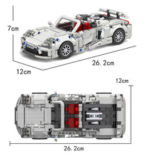 Load image into Gallery viewer, 488PCS MOC Technic Speed Pull Back 918 Super Racing Sports Car Model Toy Building Block Brick Gift Kids DIY Compatible Lego 1:18