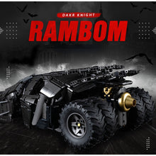 Load image into Gallery viewer, 2830PCS MOC Technic Speed Static Rambom The Dark Knight Large Batmobile Car Model Toy Building Block Brick Gift Kids DIY Compatible Lego 1:8