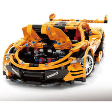 Load image into Gallery viewer, 1258PCS MOC Technic Speed Orange P1 Super Racing Sports Car Model Toy Building Block Brick Gift Kids DIY Compatible Lego 1:14