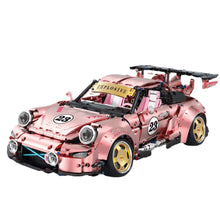 Load image into Gallery viewer, 2368PCS MOC Technic Speed Static Pink 911 RWB Super Racing Sports Car Model Toy Building Block Brick Gift Kids DIY Compatible Lego 1:10