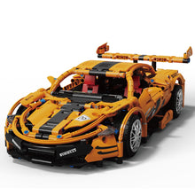 Load image into Gallery viewer, 1258PCS MOC Technic Speed Orange P1 Super Racing Sports Car Model Toy Building Block Brick Gift Kids DIY Compatible Lego 1:14