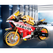 Load image into Gallery viewer, 811PCS MOC Technic Speed CBR Racing Sports Motorcycle Motor Bike Model Toy Building Block Brick Gift Kids DIY Compatible Lego