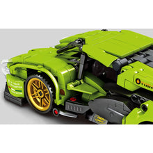 Load image into Gallery viewer, 668PCS MOC Technic Speed Pull Back V12 Super Racing Sports Car Model Toy Building Block Brick Gift Kids DIY Compatible Lego 1:16