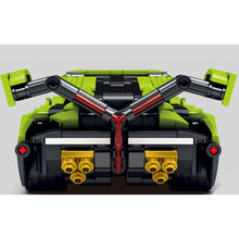 Load image into Gallery viewer, 668PCS MOC Technic Speed Pull Back V12 Super Racing Sports Car Model Toy Building Block Brick Gift Kids DIY Compatible Lego 1:16