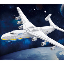 Load image into Gallery viewer, 5350PCS MOC Military Large Antonov An-225 Mriya Cossack Transport Aircraft Airplane Model Toy Building Block Brick Gift Kids DIY Set New Stand 1:84 Compatible Lego