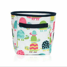 Load image into Gallery viewer, Thirty one Mini Storage bin Round organizer 31 gift in Topsy Turtles