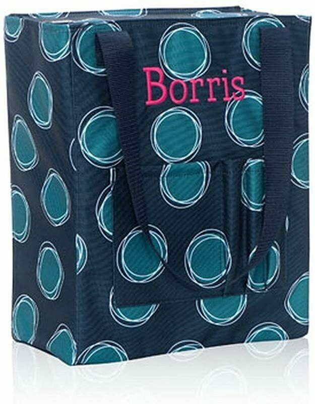 Thirty one organizing utility tall tote zip top bag 31 Gift in La Di D –  mycrazybuy store