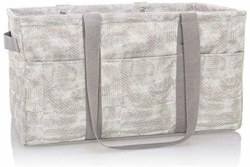 Thirty One Deluxe UTILITY tote laundry Picnic Bag 31 gift in Desert Dash