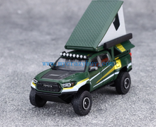 Load image into Gallery viewer, GCD 1:64 Green TACOMA Camper Pickup ORV Sports Model Diecast Metal Car New Collection
