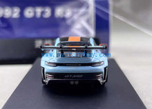 Load image into Gallery viewer, SW 1:64 Blue 992 GT3 RS Sports Model Diecast Metal Car New Collection
