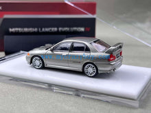 Load image into Gallery viewer, MH 1:64 Silver Lancer Evolution EVO IV 4 Sports Model Diecast Metal Car New Collection
