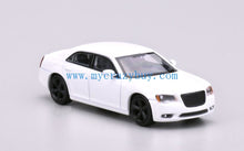 Load image into Gallery viewer, 596 1:64 White 2013 300C SRTV8 Muscle Sports Sedan Model Diecast Metal Car
