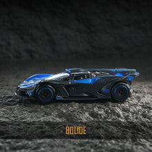 Load image into Gallery viewer, Bburago 1:64 Blue Bugatti Bolide Racing Sports Model Diecast Metal Car New Collection
