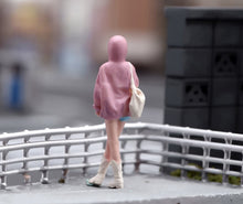 Load image into Gallery viewer, 1:64 Painted Figure Model Miniature Resin Sand Pretty Pink Top Girl Beauty Lady
