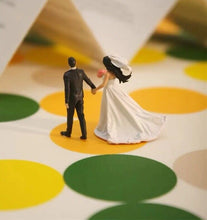 Load image into Gallery viewer, 1:64 Painted Figure Model Miniature Resin Diorama Wedding Couple Bride Groom Toy Collection
