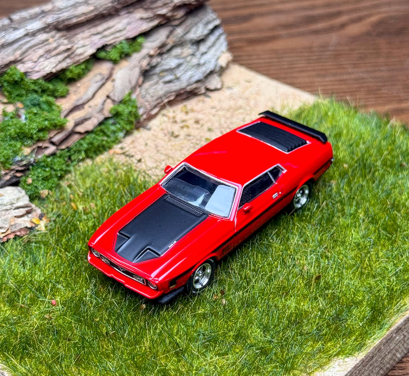 Greenlight GL Muscle Ford Mustang Gt 350 2019 Série 24 1/64 - Escorrega - Foto 2
