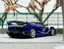 Load image into Gallery viewer, LT 1:64 Blue FXXK EVO Super Racing Sports #27 Model Diecast Metal Car New Collection
