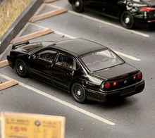 Load image into Gallery viewer, 1:64 596 Black Police Impala Ⅷ‌ Sedan Sports Model Diecast Metal Car New Collection

