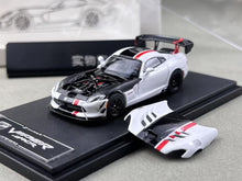 Load image into Gallery viewer, HM 1:64 White Viper ACR Racing Sports Model Diecast Metal Car New Collection
