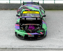 Load image into Gallery viewer, MINIGT Kaido 1:64 HKS Skyline GTR R33 V1 Sport Model Diecast Metal Car 129 New Collection
