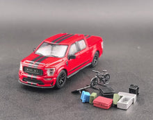 Load image into Gallery viewer, FW 1:64 Red Shelby F150 V8 Pickup Truck Sports Model Diecast Metal Car New Collection
