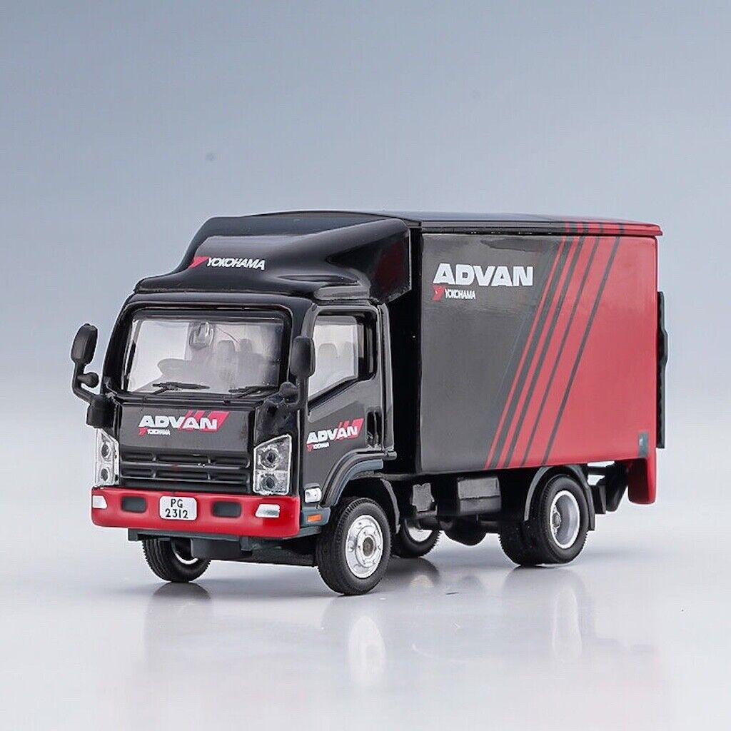 TINY 1:76 ADVAN Delivery Truck ISUZU Model Toy Metal Car BN