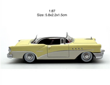 Load image into Gallery viewer, 1:87 Yellow 1955 Century Classic Sports Model Diecast Metal Car New Collection
