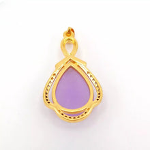 Load image into Gallery viewer, Nature Jade Fortune Drop Pendant Necklace Gift Jewelry charm Blessing Lucky New
