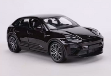 Load image into Gallery viewer, Bburago 1:24 Brown Macan Electric EV Sports Open Model Diecast Metal Car New Collection
