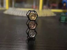 Load image into Gallery viewer, 1:64 Painted Figure Model Miniature Resin Sand Wheel Hub Frame Set Toy Cabinet Collection
