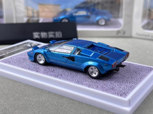 Load image into Gallery viewer, FY 1:64 Blue Countach LP5000 S Racing Sports Model Diecast Metal Car New Collection
