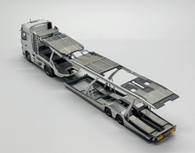 Load image into Gallery viewer, 1:64 Silver AMG Actros Gigaspace 4x2 Trailer Truck Model Diecast Metal Car
