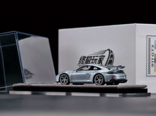 Load image into Gallery viewer, ZJWJ 1:64 Ice Blue 911 GT3 Sports Model Diecast Resin Car New Collection
