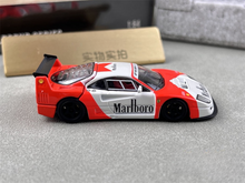 Load image into Gallery viewer, SH 1:64 White Red F40 LM Super Racing Sports Model Diecast Metal Car New Collection
