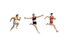 Load image into Gallery viewer, 1:64 Painted Figure Mini Model Miniature Resin Diorama Sand Running Man Athlete
