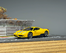 Load image into Gallery viewer, TOC 1:64 Yellow FE458 Speciale Sports Model Diecast Metal Car New Collection
