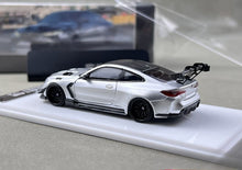 Load image into Gallery viewer, SW 1:64 Silver M4 G82 Widebody Sports Model Diecast Metal Car New Collection
