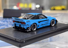 Load image into Gallery viewer, MT 1:64 JDM Blue Silvia S13 180SX Rocket Bunny Model Diecast Metal Car New Collection
