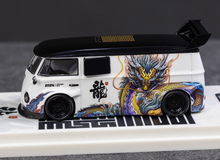 Load image into Gallery viewer, 1:64 VW Beetle T1 Van Actros Truck Dragon Figure Model Diecast Metal Car New Collection

