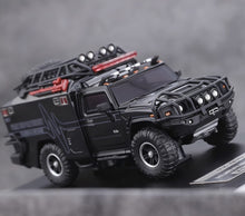 Load image into Gallery viewer, MK 1:64 HEC Black H2 Fire Dep. Rescue Vehicle ORV Model Diecast Metal Car New Collection
